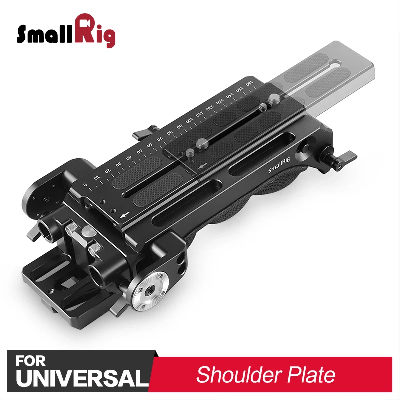 

SmallRig DSLR Camera Rig for Sony VCT-14 Shoulder Plate Feature with Manfrotto 501 QR Plate & Rosette Mount For Handle Attach