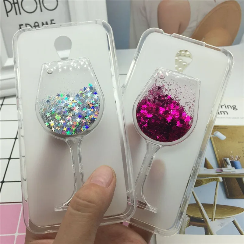 

Glitter Quicksand Phone Cases for Lenovo Vibe B A2016 A1010 A20 A Plus A1010a20 A2016A40 Case Cup With Soft Silicon Back Cover