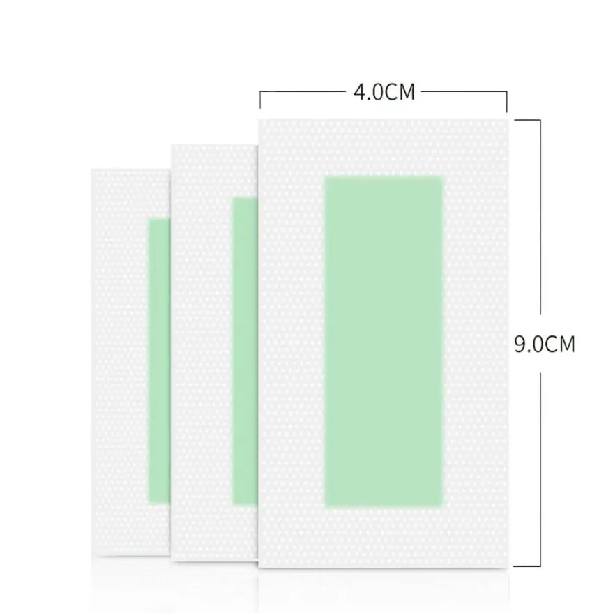 10 шт., 4x9 см, нетканые приспособления для работы с воском холодный воск, бумага для депиляции, полоски для удаления волос, для ног тела, подмышек, Прямая поставка# Y