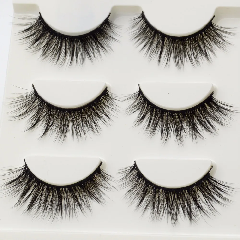 Visofree False Eyelashes Crisscross Central Long Eyelashes Beauty Makeup Cosmetic Tools Upper Lashes 11 styles 3pairs/pack 3D15 Visofree False Eyelashes Crisscross Central Long Eyelashes Beauty Makeup Cosmetic Tools Upper Lashes 11 styles 3pairs/pack 3D15