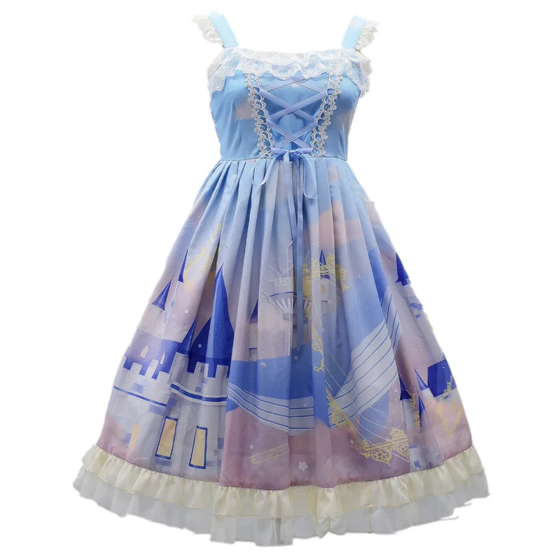 Gekleed Lolita Volledige Rok Gekleed Prinses Rok Volwassen Student Echt Lolita Gekleed Lolita Volledige Rok Gekleed Prinses Rok Volwassen Student Echt Lolita