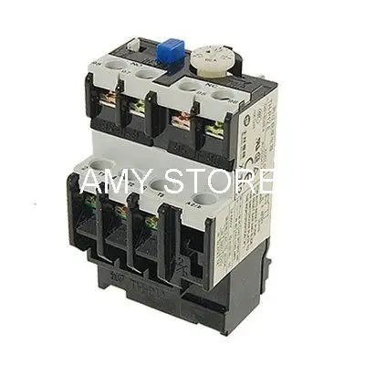 

TH-P12E AC 220V/380V 1.3-2.1A 3 Pole Thermal Overload Relay 1 NO 1 NC