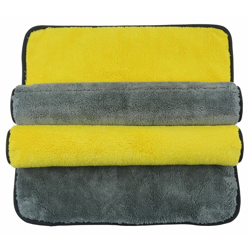 Ceny 6 X chłonny ręcznik z mikrofibry samochód domowy pranie w kuchni czysta myjka 800GSM