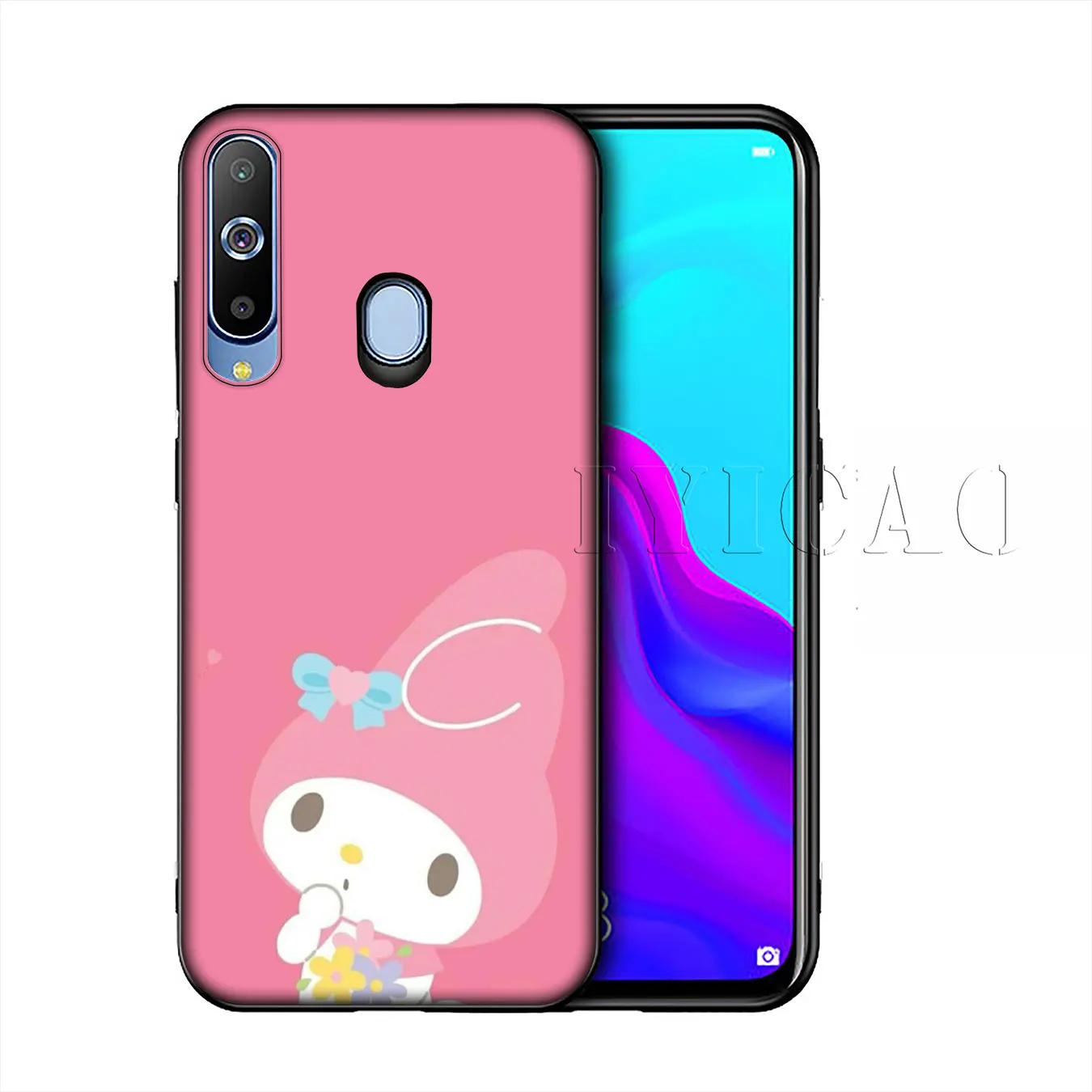 Чехол IYICAO My Melody силиконовый мягкий чехол для Samsung Galaxy A10 A30 A40 A50 A70 M10 M20 M30|Бамперы| |
