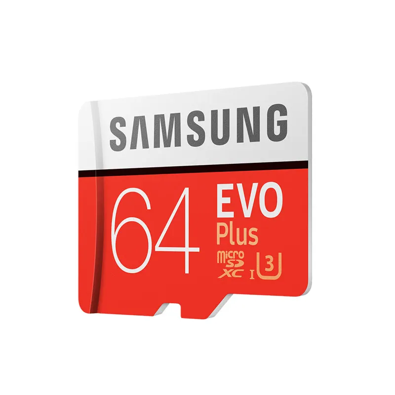 SAMSUNG Micro SD карты памяти EVO+ 128 Гб 64 Гб оперативной памяти, 32 Гб встроенной памяти, 95 МБ/с. 100 МБ/с. C10 SDHC/SDXC U1 U3 TF Card 64 г 32 г карты