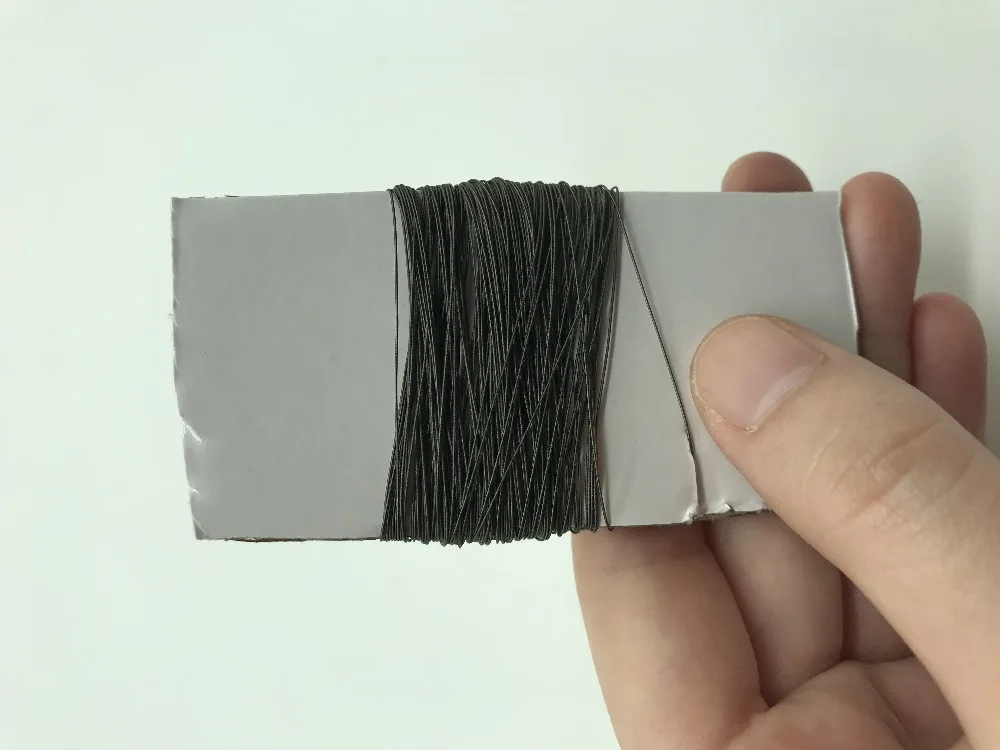 10m Black Teflon Wire UL10064 36AWG 0.28mm Teflon Micro Litz Wire Solder with High Conductivity For Household Appliances 10m Black Teflon Wire UL10064 36AWG 0.28mm Teflon Micro Litz Wire Solder with High Conductivity For Household Appliances