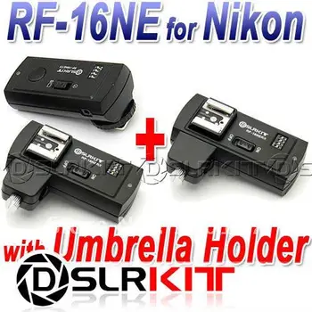 

RF-16NE Wireless Flash Trigger for NIKON with 2 Receivers