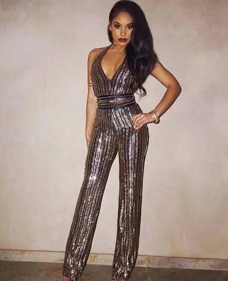 sequined jumpsuits