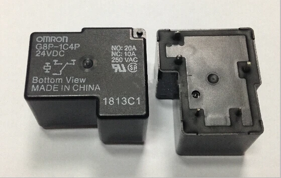 Горячая новинка реле G8P-1C4P 24VDC G8P-1C4P-24VDC G8P1C4P 24V DC24V NO 20A NC 10A 250VAC 5PIN | Обустройство дома