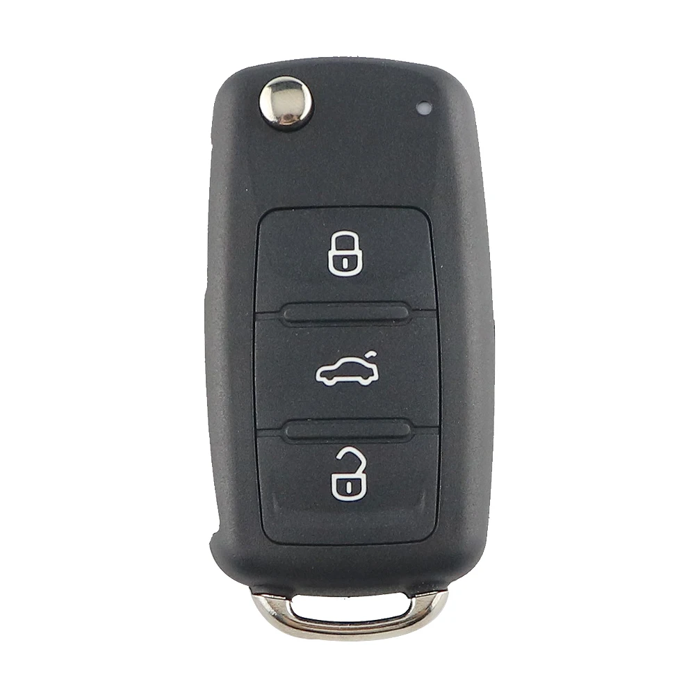 YIQIXIN 3 кнопки флип дистанционный Автомобильный ключ оболочка для VW Jetta Golf Passat Beetle