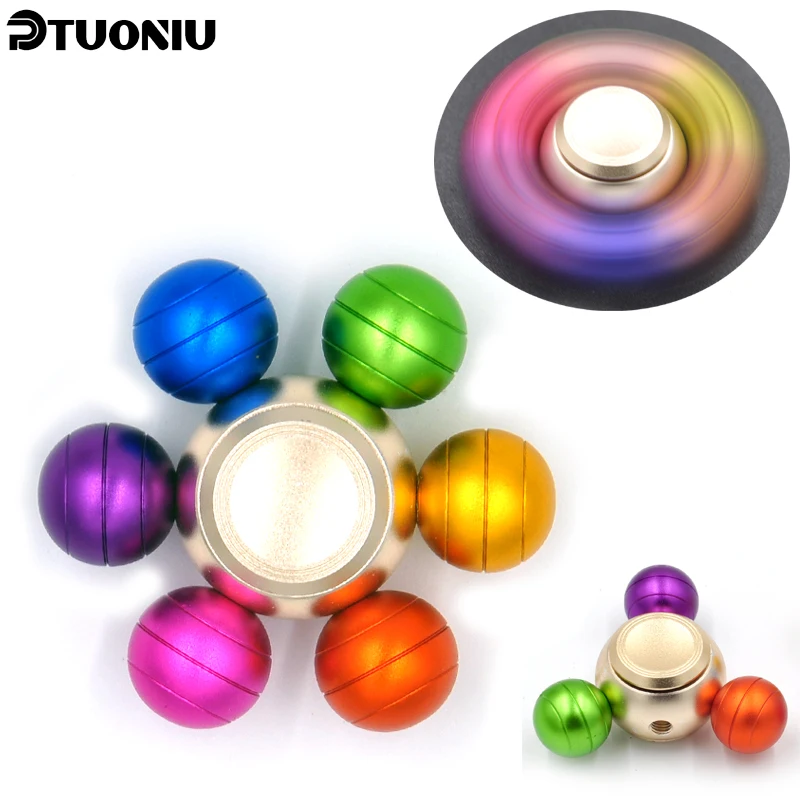 

Colorful 4~7 minutes hand spinner Aluminium alloy Sophisticated High Speed Metal fidget Hand spinner