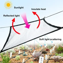 Защита от ультрафиолетовых лучей для сада на крыше из алюминиевой фольги теплоизоляция H99F