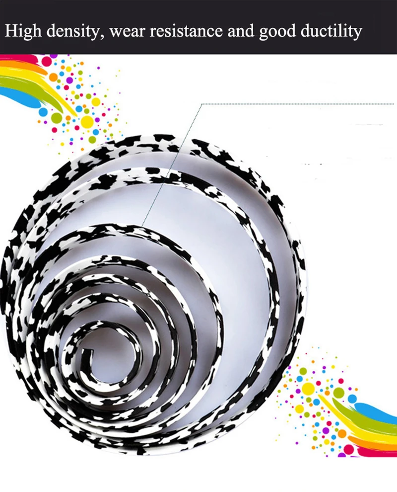 Road Bike Bicycle Handlebar tape Camouflage Cycling Handle Belt Cork Wrap with Bar Plugs (9)