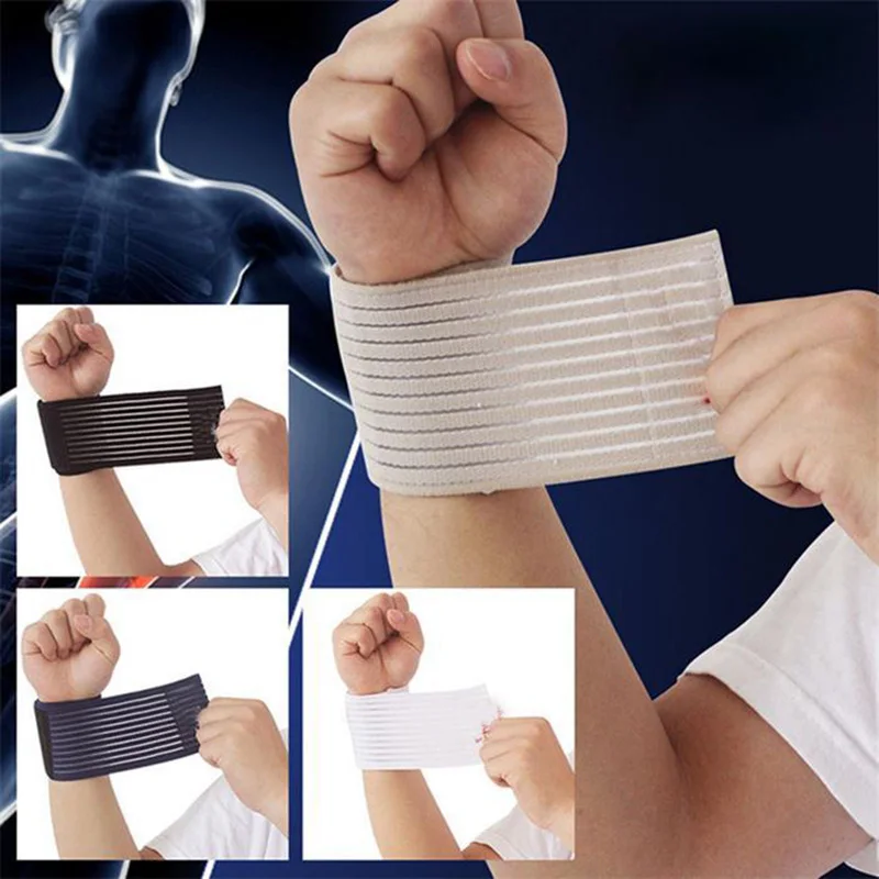 1Pcs Strength Bandage Sweat Hand Elbow Wrist Band Wraps Adjustable