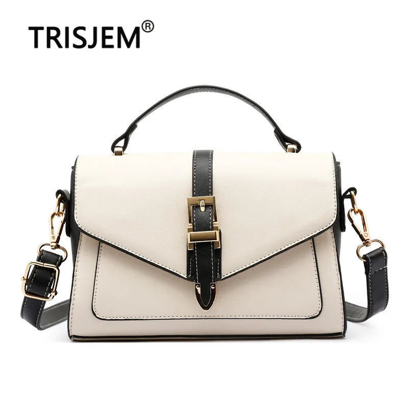 

2019 New Colour Patchwork Magnetic Buckle Women's Crossbody Bag Pin Cover Pu Leather Summer Bags for Ladies Red Bolsas Feminina