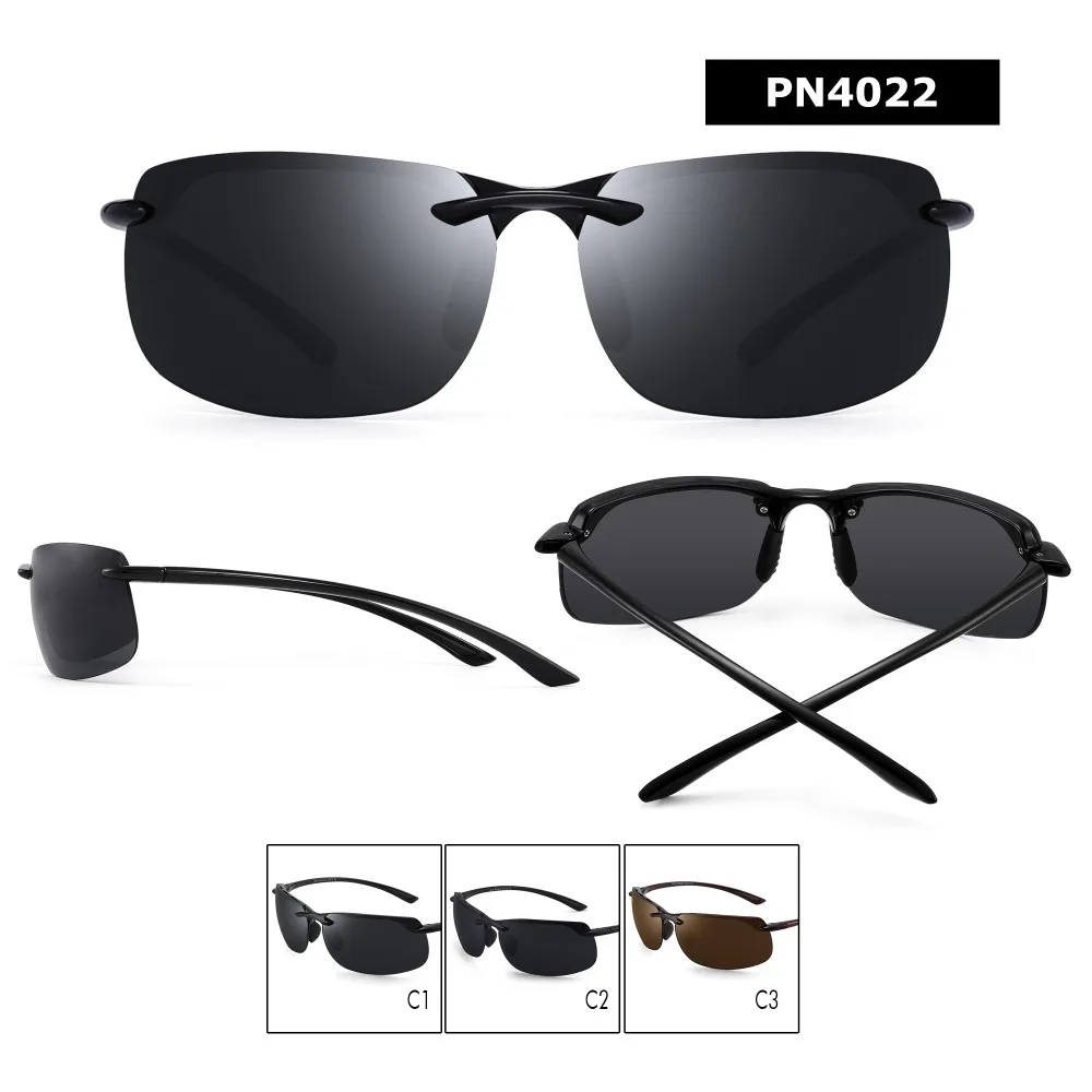 JM спортивные солнцезащитные очки для мужчин и женщин TR90 без оправы небьющаяся оправа для бега, рыбалки, бейсбола, вождения