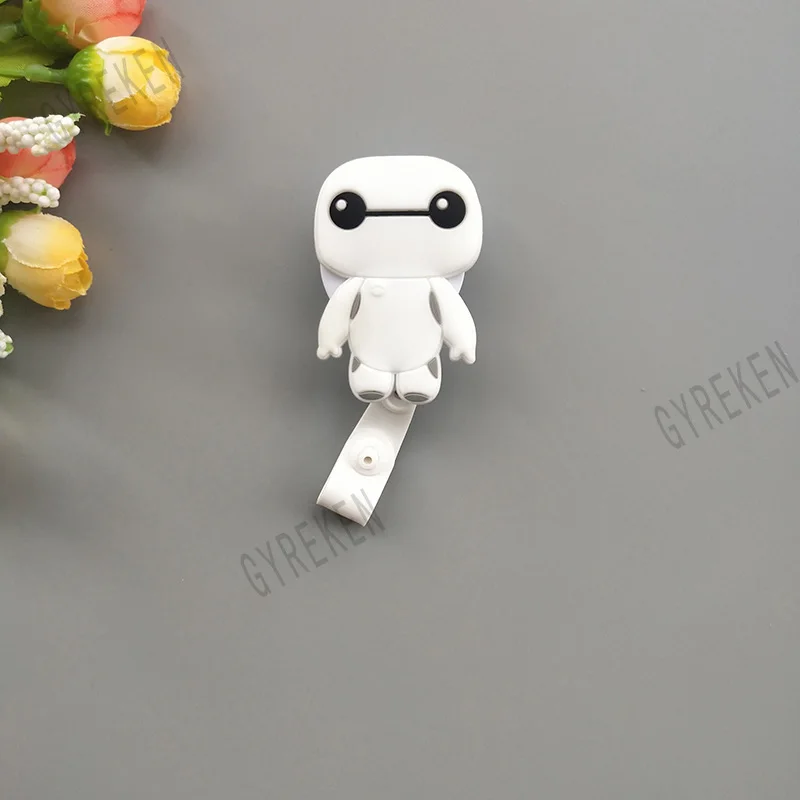 Kawaii Super Hero Retractable Badge Reel Cartoon Nurse High Quality Badge Reel Holder Pull ID Card Badge Holder Reel Wholesale