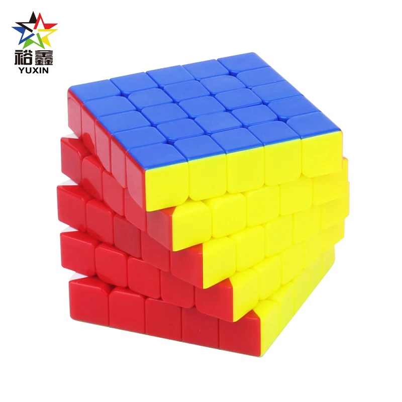 Профессиональный магический куб YUXIN Kirin без наклеек 5*5*5 скоростной пазл 5x5