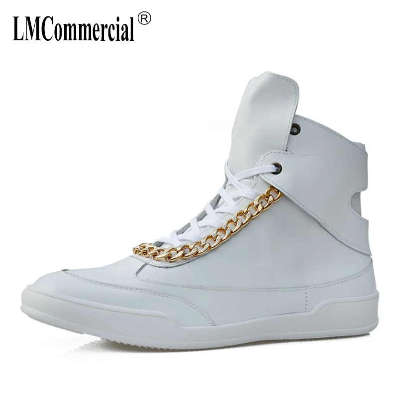 

Genuine leather man Martin boots cowhide high top sneakers boots men autumn winter chelsea boots breathable mens boots casual