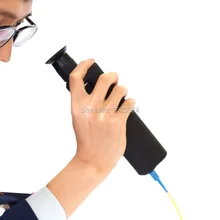 400x волоконно-оптический инспекционный МИКРОСКОП СВЕТОДИОДНЫЙ Противоскользящий резиновый с подсветкой