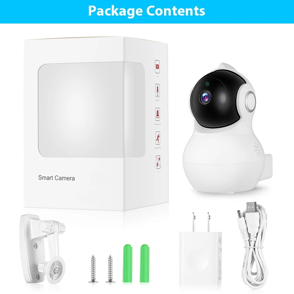 Noturna para Casa de Segurança sem Fio Inteligente de Vídeo Monitor de Bebês de Monitoramento de Temperatura Monitor de 1080 ip com Visão Baby Câmera p hd 25 Segurança Sem Fio Inteligente de Vídeo Monitor
