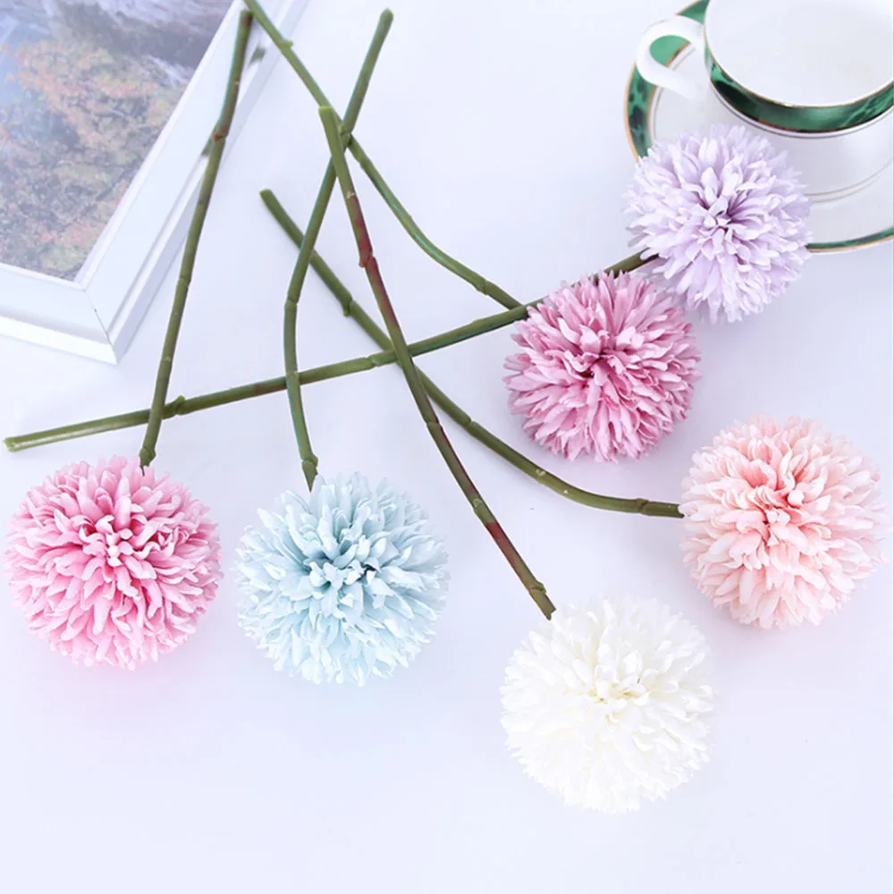 

1pc silk daisy flower silk flower simulation DIY handmade cloth flowers small daisy flower chrysanthemum sunflower head