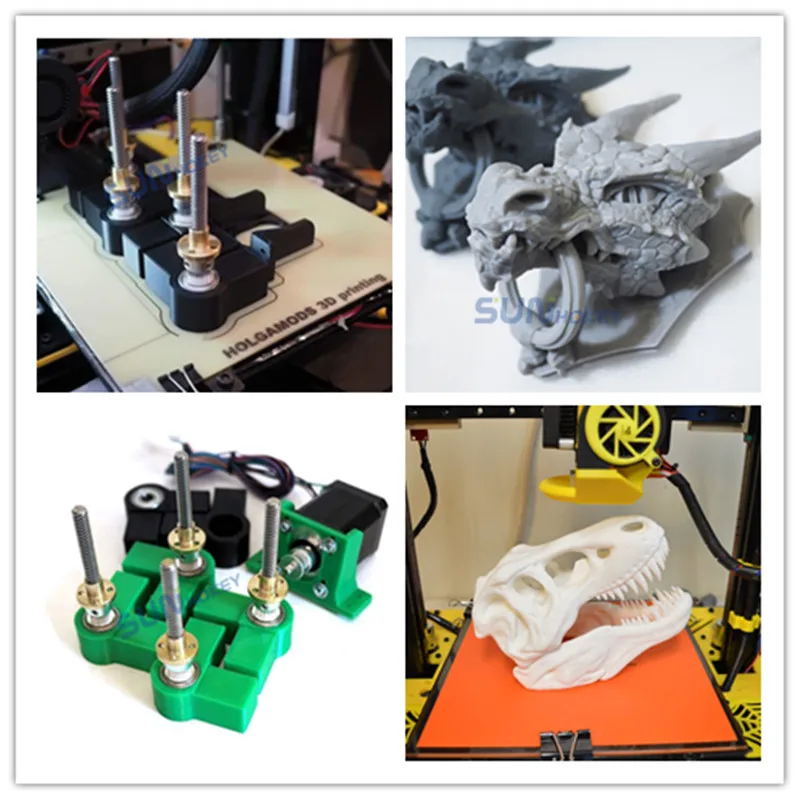 Высококачественный прецизионный 3D принтер Sunhokey Prusa I4 набор для самостоятельной