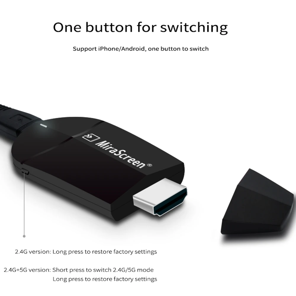 MiraScreen K6 ТВ палка 5G 4 K HDMI Miracast Airplay обмена потоковыми мультимедийными данными(Airplay) Wi-Fi, Дисплей приемник Поддержка для Windows IOS и Andriod