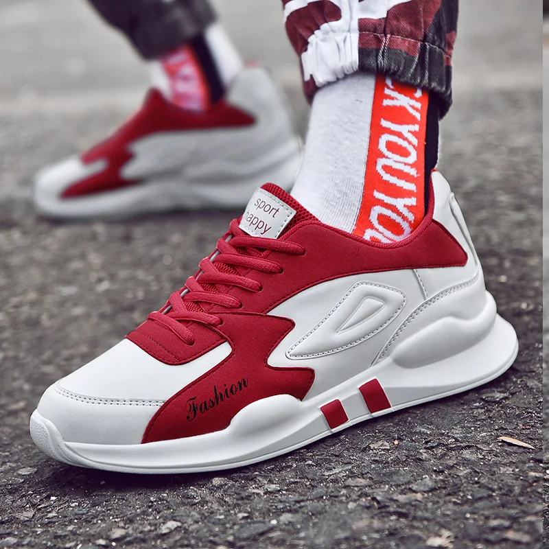 

Men's casual walking shoes breathable increase anti-slip wear-resistant comfortable portable outdoor men's running shoes