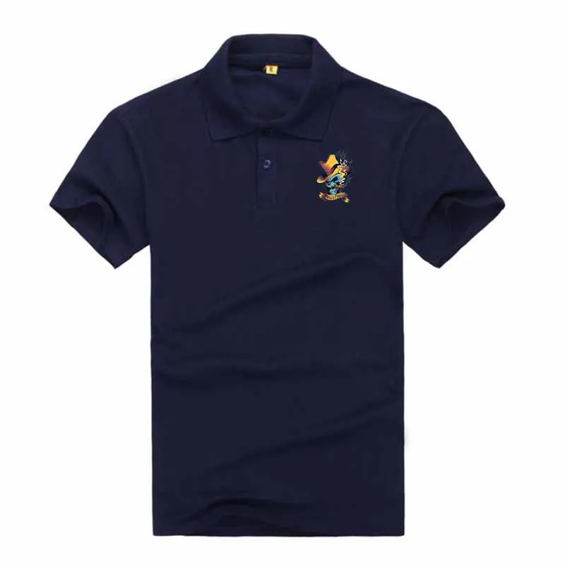 

New LOGO 2018 polo men's shirt high quality cotton short sleeve shirt summer breathable solid male polo shirt