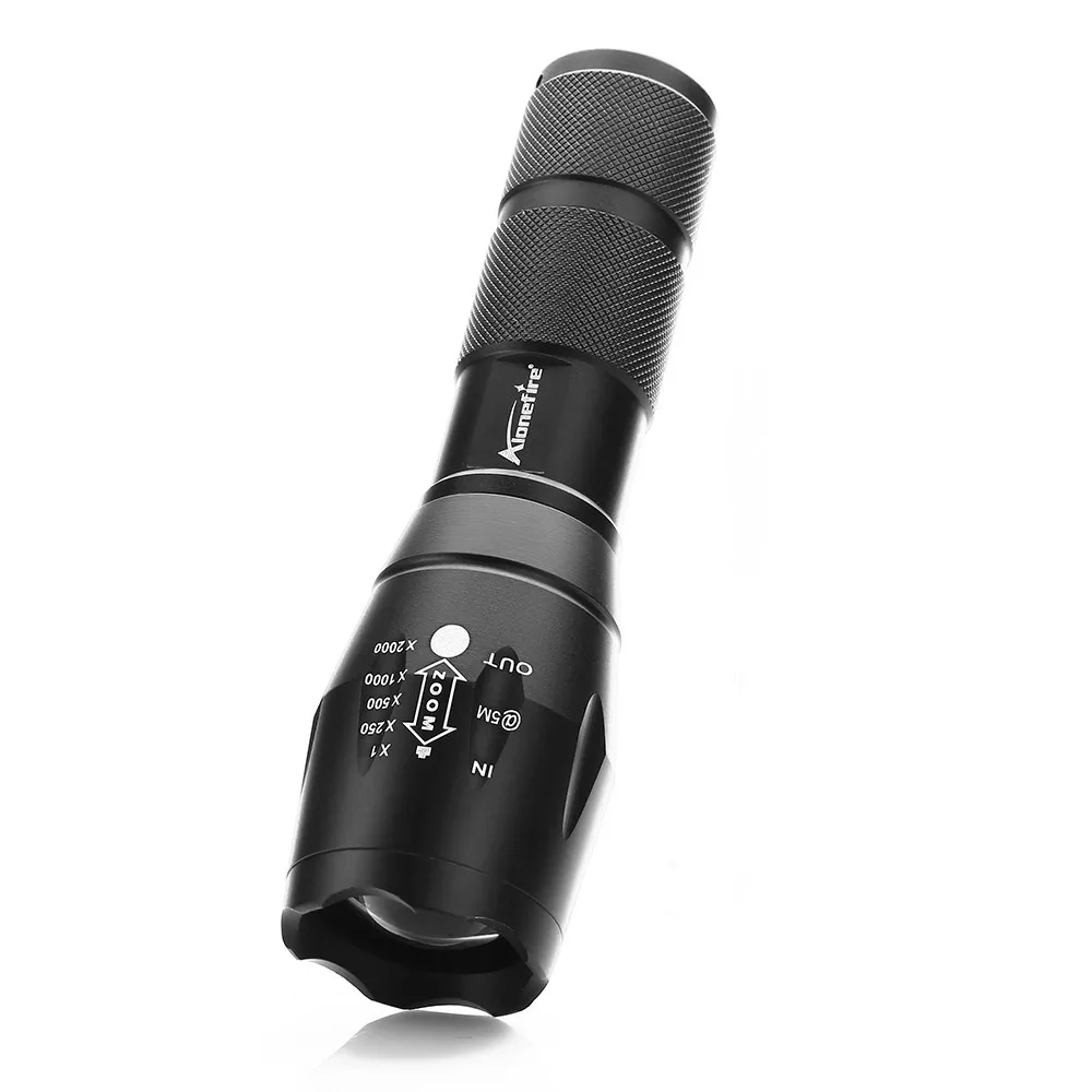 Alonefire G700-M CREE XM-L T6 L2 U3 V6 зум светодиодный фонарик световой сигнал аварийного Хант рыба железнодорожного сигнала работы свет лампы