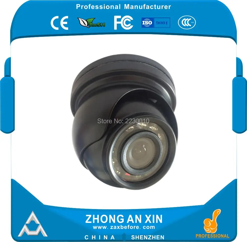 

960P Analog HD IR night vision Metal Dome Car cabin camera Vehicle security camera Bus camera