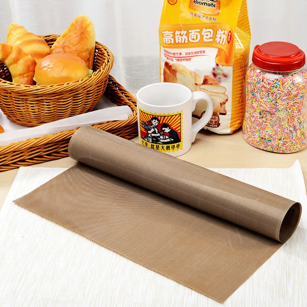 1PC 30x40cm Pastry Baking Oil Paper Mat Oilcloth Non stick High Temperature Resistant Fabric