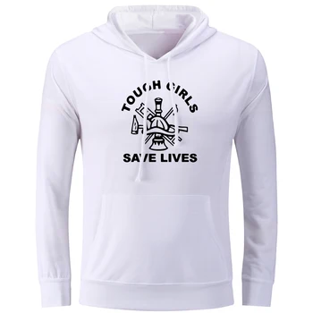 

Tough Girls Save Lives Hoodies Men Women Boy Girl Fashion Multi Color Sweatshirts Spring Autumn Early Winter Cotton Pullovers