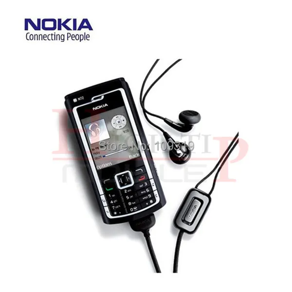 Обновленные оригинальные мобильные телефоны Nokia N72 FM радио 2 Мп Bluetooth Jave