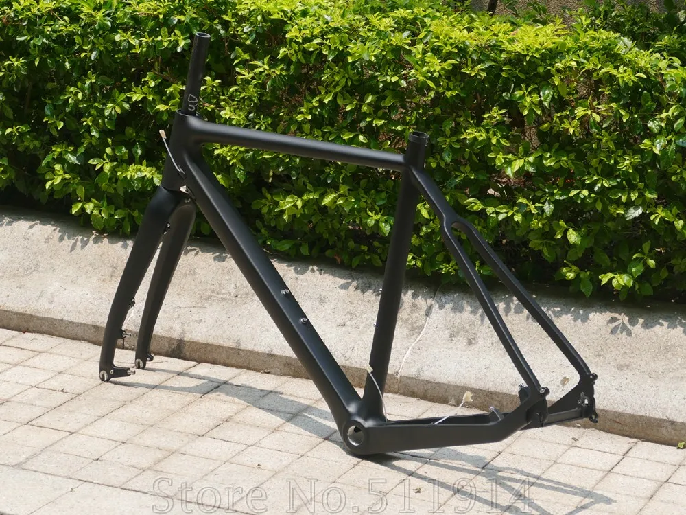 FR-603 Toray углеродная глянцевая матовая абсолютно новая полностью углеродная велосипедная Рама для велокросса+ вилка дисковый тормоз 51 см, 53 см, 55 см