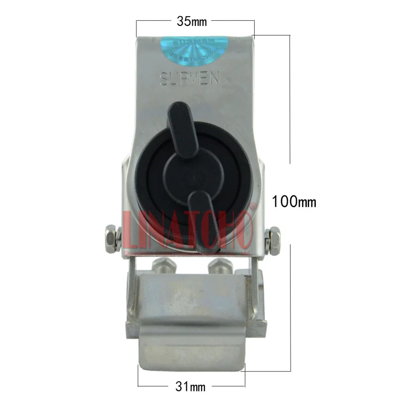 KY-56 из нержавеющей стали автомобильная антенна крепление желоба кронштейн для мобильного радио SO239 разъем антенны