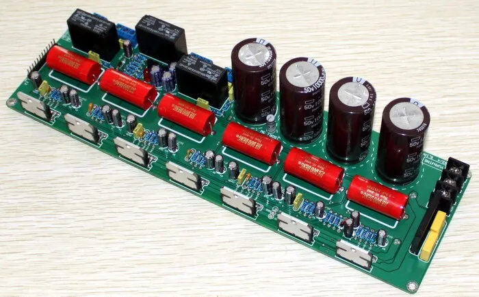 TDA7294 5,1 канальный чистый финальный сценический усилитель мощности, плата защиты динамика, Плата усилителя мощности