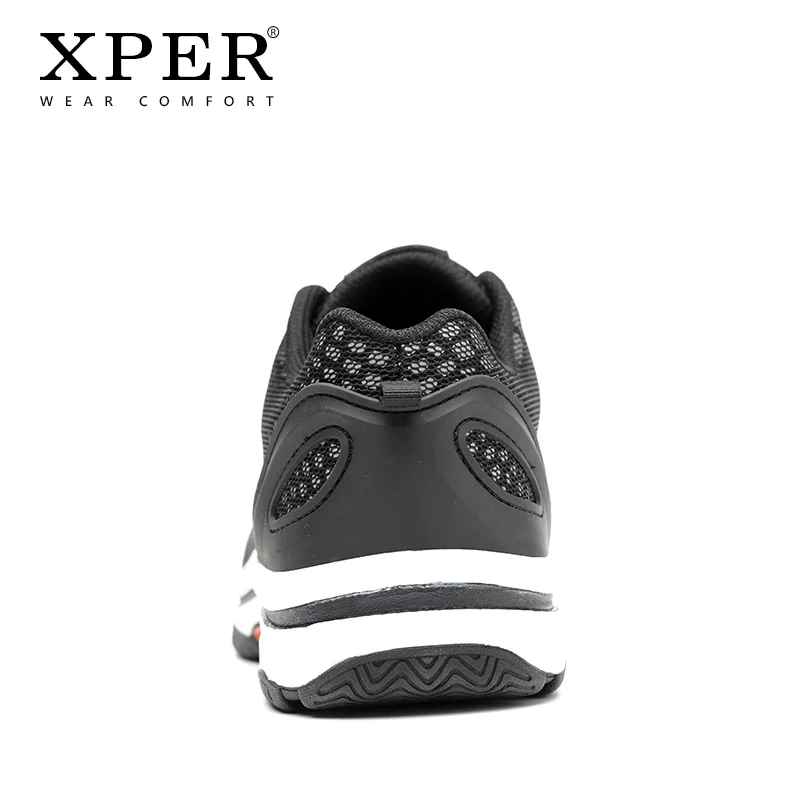 XPER Мужская Рабочая защитная обувь повседневсветильник Светоотражающие