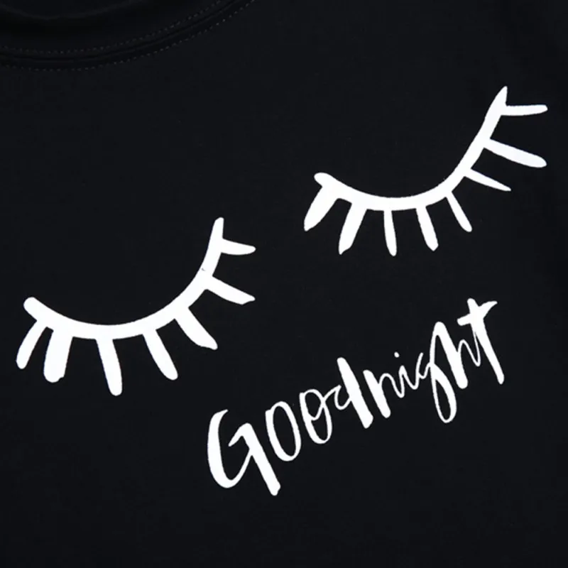 Модная женская Повседневная футболка с надписью Morning Good Night и круглым вырезом