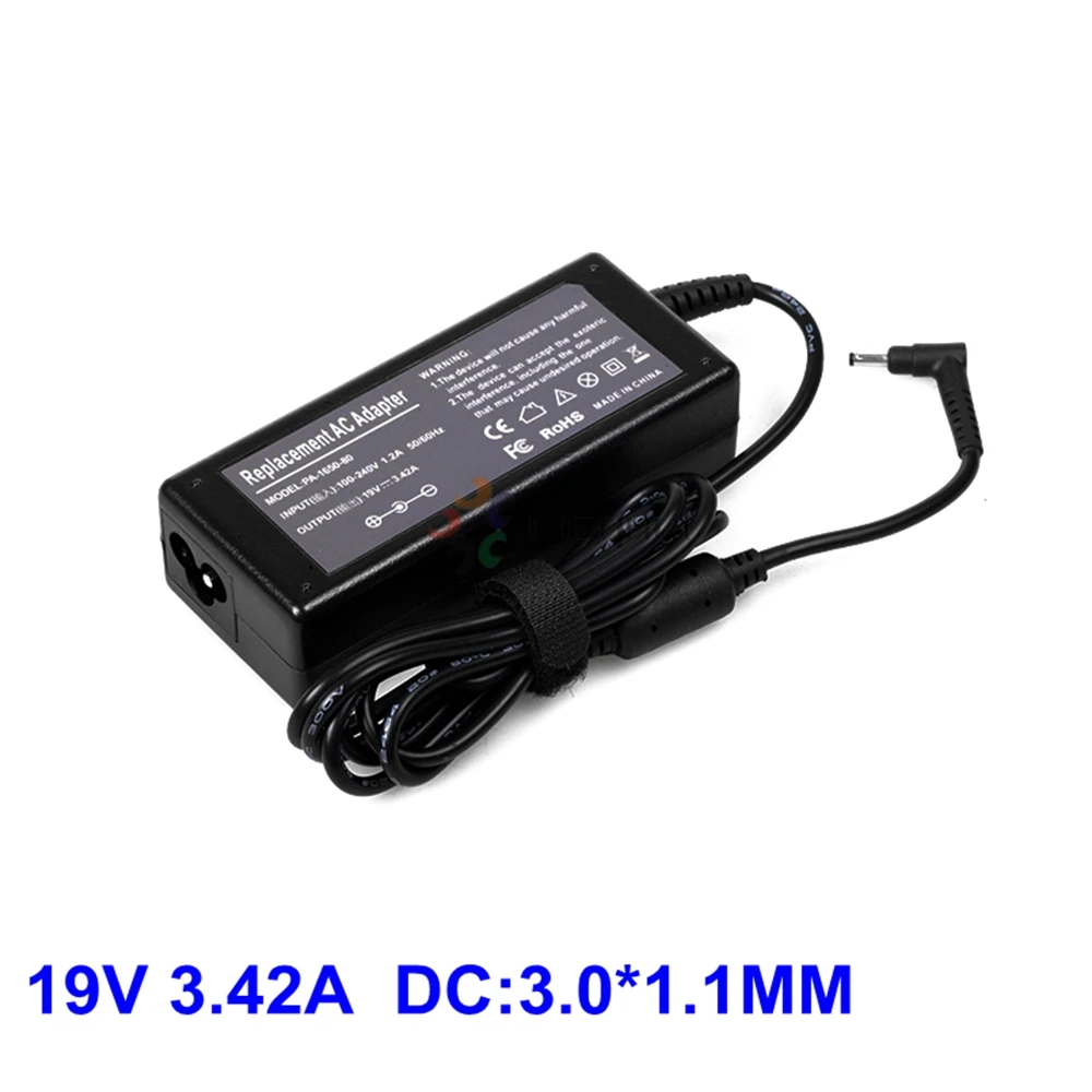 Ноутбук AC DC переходник для зарядного устройства Gram 15Z970 15U34 13Z 14Z970 14Z950 ноутбук ультрабук 19 в 3.42A Зарядное устройство блок питания