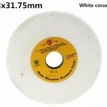 180x9,52x31,75 мм белый корунд шлифовальный круг 1 шт. Высокое качество белый корунд