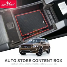 Automobiles suit for VOLVO XC60 S60 V60 Car Central Armrest Box storage box Interior Accessories Stowing Tidying