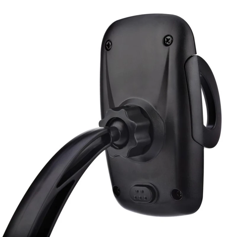 Черный ABS автомобильный держатель телефона для 2 портов USB Автомобильное зарядное устройство адаптер для samsung универсальный