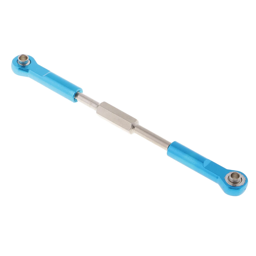 Adjustable Servo Linkage Pulling Steering Rod for HSP 94762 94763 RC Car