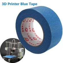 50mx50mm 3D Printer Blue Tape Masking Painters Printing Tool For Reprap 3D Printer High Temperature Resistance