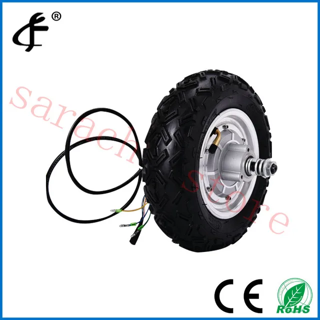 Special Offers 10" 500w 24v  vacuum tire  electric scooter motor  , electric bicycle motor ,electric wheel hub motor