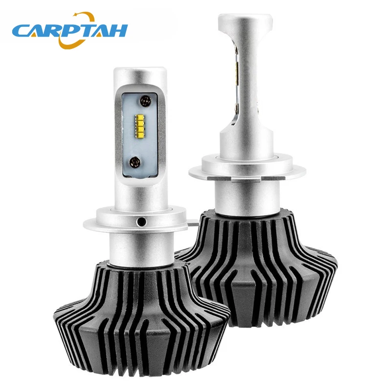 

CARPTAH 2pcs G7 Headlight Bulbs LED Car Light 9005/HB3 9006/HB4 H4/9003/HB2 Hi/Lo H7 Headlamp H8 H9 H11 Auto Fog Lamp 50w 8000Lm