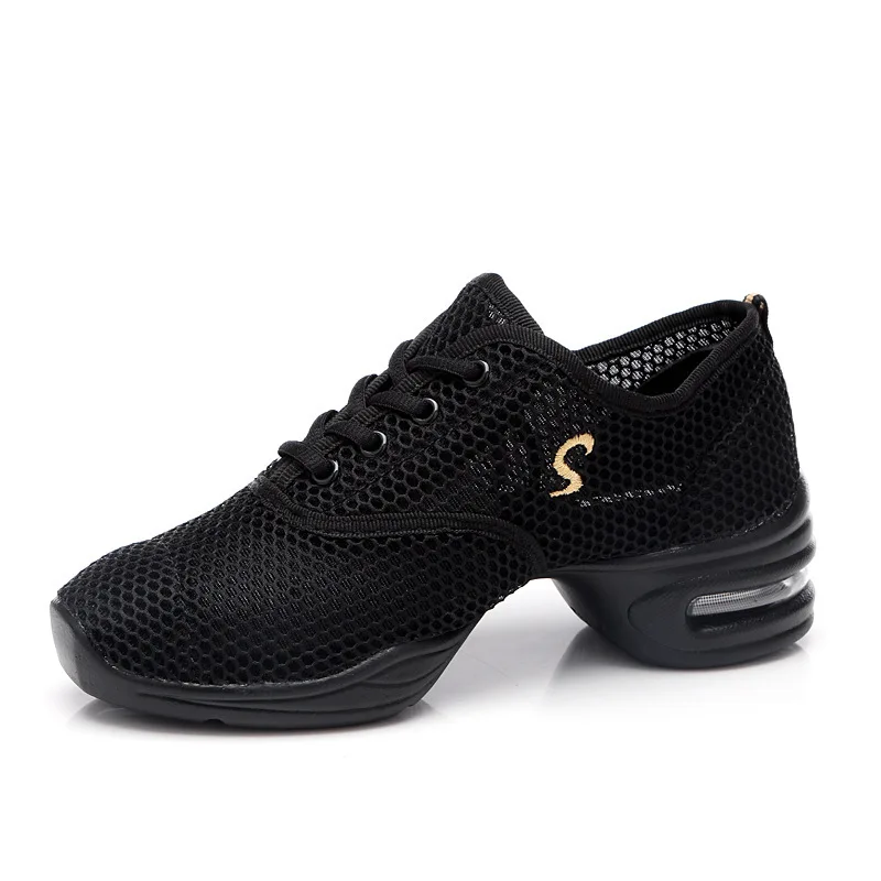Woman Breathable Sports Shoes Jazz Hip Hop Dance Shoes Sneakers Soft