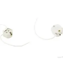 G12 керамический держатель лампы G12 C10pcs G12 eramic патрон HID держатель лампы гнездо База с 20 см кабель G12 патрон
